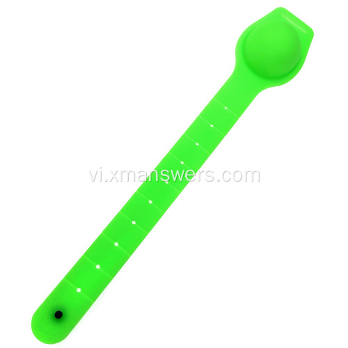 Chất khử trùng silicone Vòng tay cầm tay để làm sạch tay